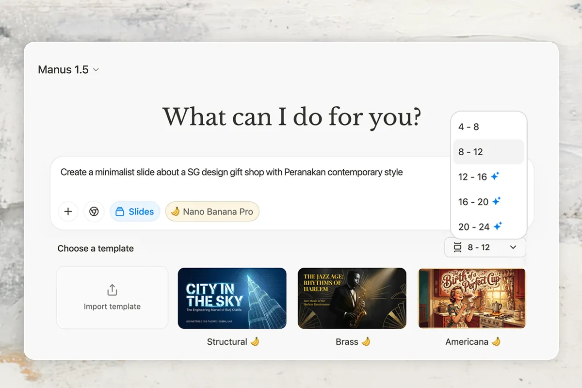 Describe Your Presentation